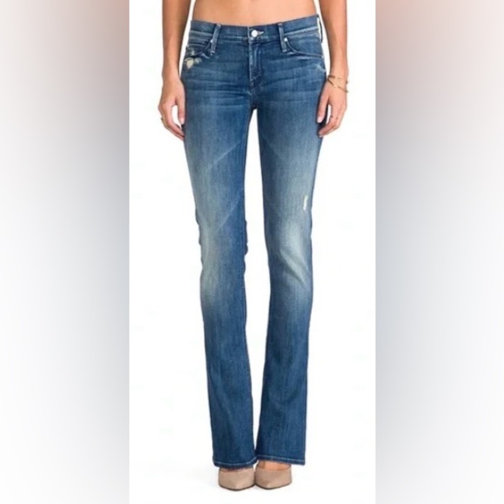 MOTHER Blue Flare & Wide Leg Jeans